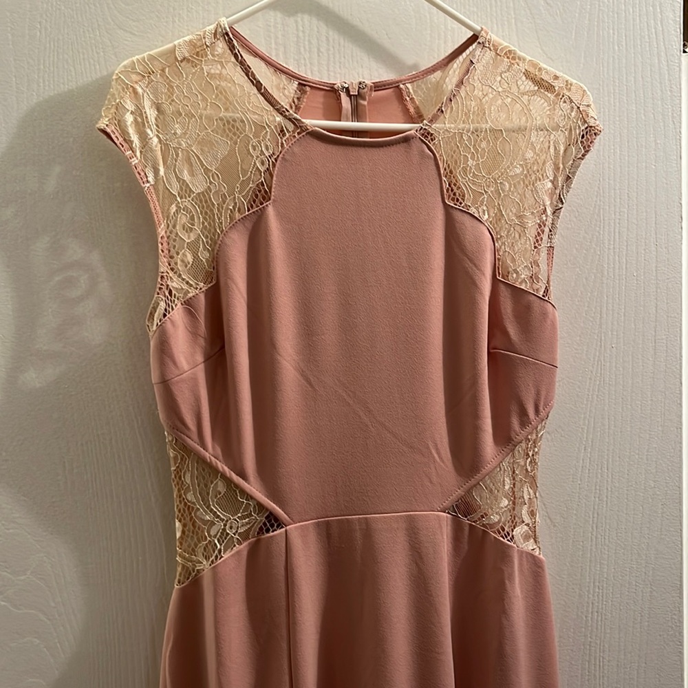 🚚 Full Length Pink Dress